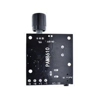 Carte d'amplificateur stéréo PAM8610 de classe D, 15W x 2, module amplificateur audio numérique pur haute puissance, kit DIY 12V DC