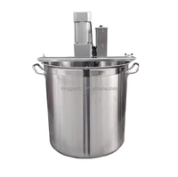 Machine automatique pour assaisonnement de hot pot, petit mélangeur, huile pimentée, sauce fritée, base de confiture de fruits, machine à sauces, machine à bouillie