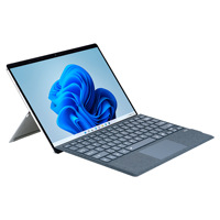 Clavier sans fil magnétique 101 touches avec rétroéclairage et étui de protection pour Surface Pro 3/4/5/6/7/7+/Go 1/2/3/4