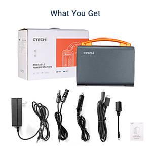 สถานีพลังงานสำรองแบบพกพา LiFePO4 ลิเธียม น้ำหนักเบา 110V 220V 200W 320Wh คลื่นไซน์บริสุทธิ์ เครื่องกำเนิดพลังงานแสงอาทิตย์สำหรับใช้งานกลางแจ้ง - Product Image 5