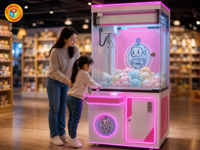 Machine à griffes à vendre, jeu de grue à monnayeur, griffe réglable, paiement par carte et mobile