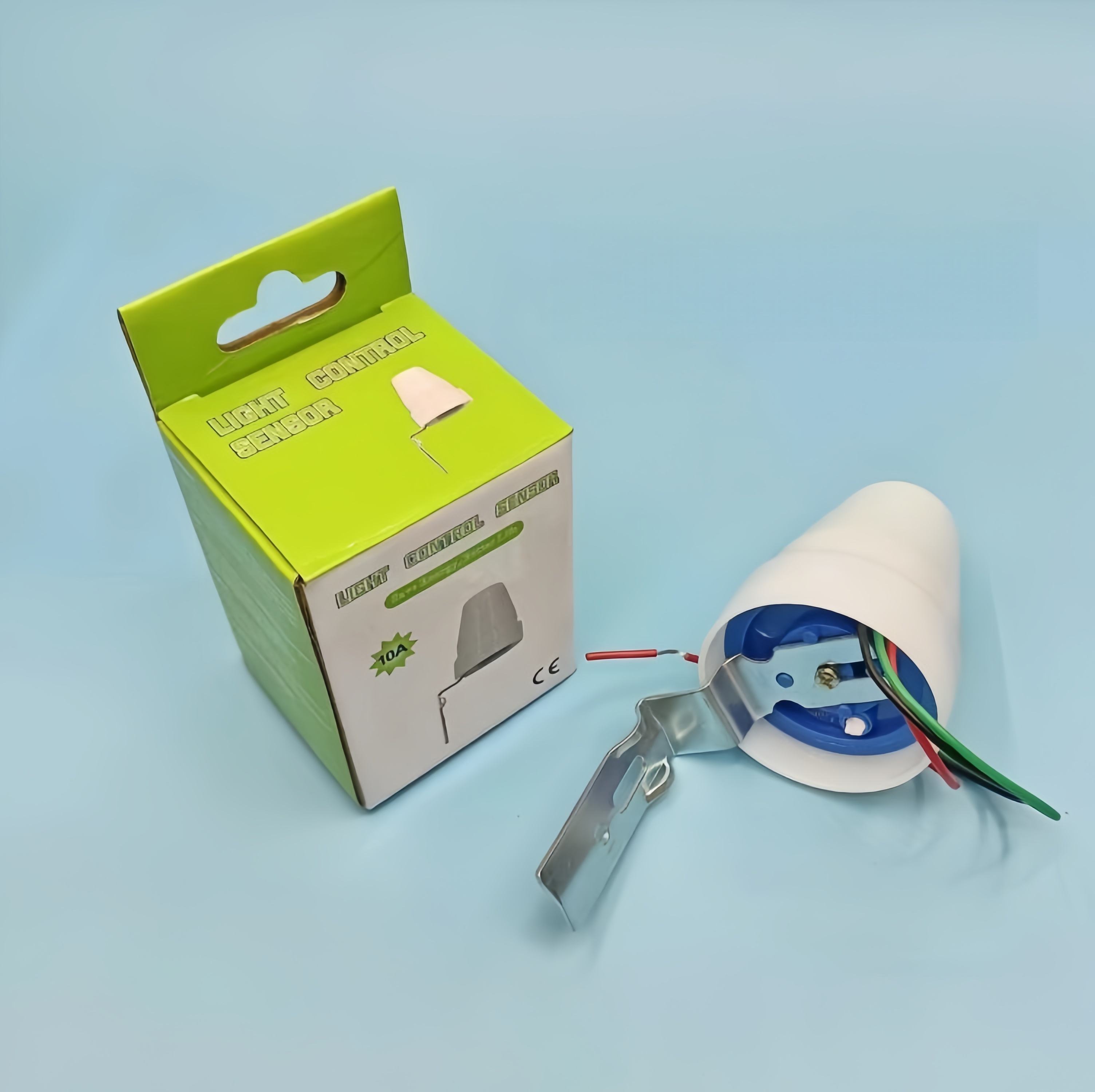 Outdoor Rainproof 220V 110V 24V 12V Photosensitive Light Controller Inductive Switches