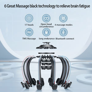 Masajeador de cabeza de pulpo Masajeador facial de relajación de cuero cabelludo eléctrico para la circulación sanguínea y el alivio de la fatiga - Product Image 6