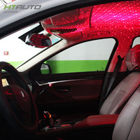 TECKZOOM-proyector LED Universal USB, lámpara ambiental de neón para techo de coche, luz Interior