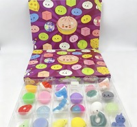 Advent Calendar Squishy Toy Set 24 Days Surprise Box Sensory Fidgets Realistic Food Shapes Stress Relief Gift Kids Teens