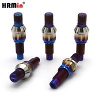 Kit de goujons de roue HRMin Gr.5 en titane Ti-6Al-4V avec écrou de roue en titane M14*1.25mm pour MINI Rolls-Royce