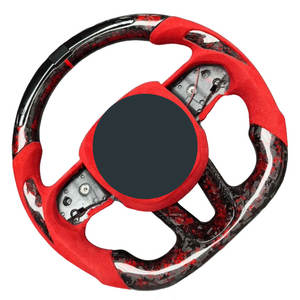 Volante Personalizado con Pantalla LED Azul de Fibra de Carbono para <span class=keywords><strong>Dodge</strong></span> Charger <span class=keywords><strong>Challenger</strong></span> SRT 2018 2020 <span class=keywords><strong>2022</strong></span> 2023 - Product Image 3