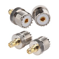 Adaptador/Convertidor RF UHF a SMA Personalizado, Conector PL259 SO239 a SMA RP-SMA Macho Hembra, Material de Latón