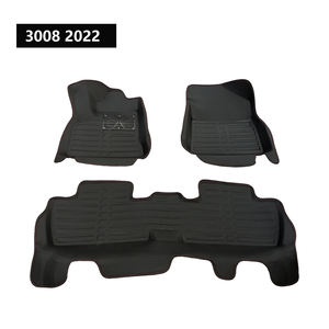 Venta directa de fábrica 5D accesorios interiores alfombrillas de coche de cuero de Pvc para <span class=keywords><strong>Peugeot</strong></span> <span class=keywords><strong>3008</strong></span> <span class=keywords><strong>2022</strong></span> - Product Image 1