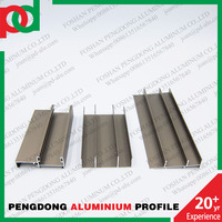 Profilés de fenêtres et de portes en aluminium de Foshan, matériau personnalisé sur mesure