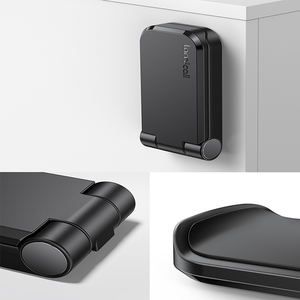 מתלה אוזניות דביק Lamicall DH02 מתחת לשולחן, וו דביק לאוזניות גיימינג, אוזניות אולפן וכבלים - Product Image 6