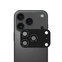 Protecteur d'objectif d'appareil photo en métal pour iPhone 17 Pro Max, étui à anneau d'objectif d'appareil photo en aluminium, verre pour iPhone 17 Air 17 Pro