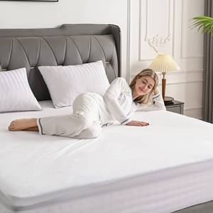 Ensemble <span class=keywords><strong>de</strong></span> coussins <span class=keywords><strong>de</strong></span> protection pour <span class=keywords><strong>lit</strong></span> Queen & King Size personnalisé housse <span class=keywords><strong>de</strong></span> matelas imperméable pour la peau peaux imperméables pour lits - Product Image 4