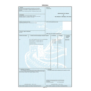 Certificat Général d'Origine CO FA FE FF FB FM Services de Tarifs Préférentiels Certification de Dédouanement - Product Image 1