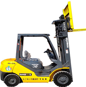 Komatsu 3 Ton Forklift Used Condition Fast Delivery Low Price Original Japanese Diesel <b>Engine</b> Internal Combustion High - Product Image 1