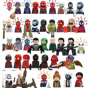 Nuevo Set de Bloques de Construcción del Hombre Araña, Escenas de Batalla Urbanas Creativas, Juguete de Construcción Compatible con Ladrillos para Niños y Fans - Product Image 1