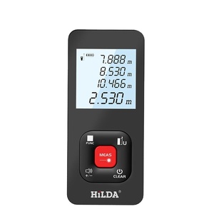 휴대용 100m 레이저 거리 측정기 거리 측정기 USB 충전 적외선 레이저 장식 집 디자인 - Product Image 1