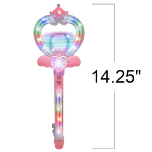 Varita Mágica Musical con Luz para <span class=keywords><strong>Niñas</strong></span>, Juguete Eléctrico <span class=keywords><strong>de</strong></span> Plástico, Varita <span class=keywords><strong>de</strong></span> Hada con Purpurina, Bola Giratoria <span class=keywords><strong>de</strong></span> Estrellas, Portátil, para Navidad, Pascua y Eventos - Product Image 2
