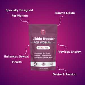 ชาสมุนไพรเพิ่มความต้องการทางเพศแบบธรรมชาติ วีแกน สดใหม่ บรรจุซองและกล่อง สำหรับแบรนด์ส่วนตัว ชาเพื่อสุขภาพทางเพศ - Product Image 2