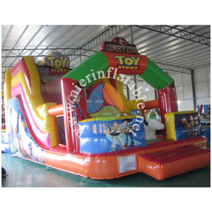 Combo de Tobogán Inflable con Temática de <span class=keywords><strong>Toy</strong></span> <span class=keywords><strong>Story</strong></span> de Grado Comercial, Castillo Hinchable Infantil de Dibujos Animados para Fiestas, Parques de Diversiones y Alquiler - Product Image 1