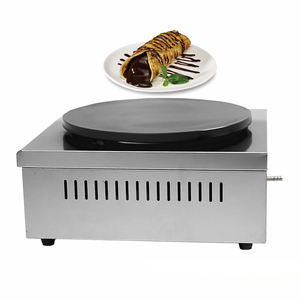 Fonctionnement sûr 3000W 50-300 Centigrade Crepe Pancake Maker Chapati Thin Roti Making Waffle Machine Snack Equipment - Product Image 2