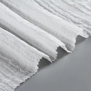 Wholesale Home Textile white monofilament striped fabric woven