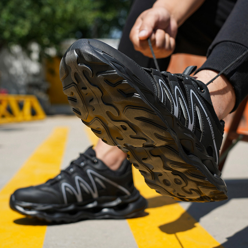 917-1 セフティシューズ 安全靴 スポーツ ファッション セーフティ