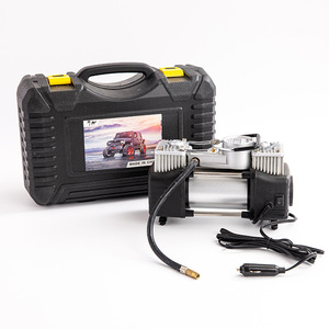 12V acil kullanım araba kamyon veya motosiklet için hava kompresörü araç otomatik hava şişirme - Product Image 1