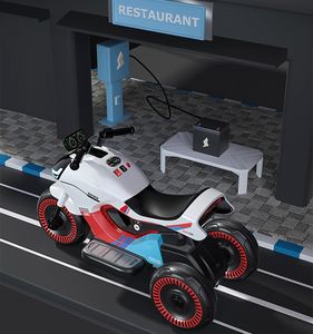 Penjualan pabrik langsung mainan plastik baterai sepeda motor elektrik tiga roda berkendara anak-anak untuk anak usia <span class=keywords><strong>2</strong></span> sampai 4 tahun - Product Image 2