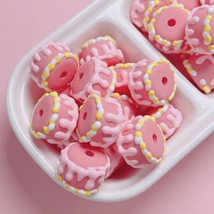 สร้อยคอลูกปัดอะคริลิคสำหรับทำเค้กระบายสีมือน่ารัก - Product Image 5