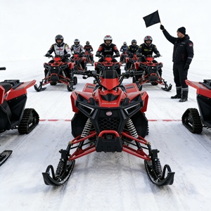 Motoneige RC de haute qualité personnalisable, motoneige RC à essence pour les <span class=keywords><strong>jeux</strong></span> d'aventure en plein air sur neige et sable, télécommande - Product Image 2