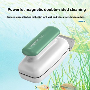 Spazzola Magnetica per Acquario Songyi, Raschietto Magnetico Extra Forte per Vetro, Rimuovi Alghe a Doppia Faccia, Auto-Galleggiante, Senza Danni per Pesci - Product Image 2