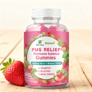 Gomitas para el SPM, Equilibrio Hormonal Natural, Gomitas para el SPM, Soporte para el Confort Menstrual, Suplementos Orgánicos para el Bienestar Femenino - Product Image 1