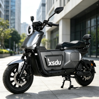 Scooter électrique U2 2026, style vintage, 48V 1000W, cyclomoteur électrique haute vitesse, batterie au lithium