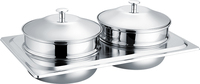Serveur de buffet d'apparence simple pour la soupe Chauffe-soupe commerciale Petits chauffe-plats 7L commerciaux