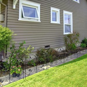 Clôture et treillis extérieurs classiques en acier écologique, résistants à l'eau, pour usage domestique/villa/entrée de garage - Product Image 6