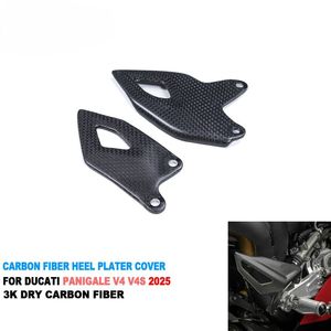 Protection de talon en fibre de carbone pour Ducati Panigale V4 V4S 2025, carbone sec 3K - Product Image 2
