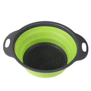 Évier pliable passoires crépines panier <span class=keywords><strong>rétractable</strong></span> en plastique de <span class=keywords><strong>silicone</strong></span> bassin pliable pour le filtrage de vidange de cuisine - Product Image 5