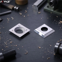 Plaquettes de tournage indexables en carbure de 1,5 mm, 2,0 mm, 2,5 mm d'épaisseur pour tête de coupe hélicoïdale de panneuse à chants