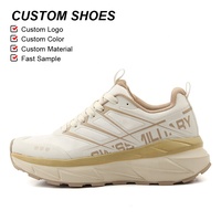 OLICOM Baskets Chunky Personnalisables avec Logo pour Hommes, Chaussures de Course Respirantes en Maille à Semelle Épaisse, Chaussures Athlétiques Style Dad Shoes, Baskets OEM à Marque Privée