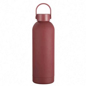 Botella de Agua Aislada al Vacío de Acero Inoxidable con Asa, Diseño Moderno para Viajes, Retención Térmica de 6 a 12 Horas, a Prueba de Fugas - Product Image 3