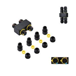 Conector Impermeable IP68 OEM <span class=keywords><strong>de</strong></span> Fábrica M20 <span class=keywords><strong>de</strong></span> 2-3 Pines con Contacto <span class=keywords><strong>de</strong></span> Cobre y Carcasa <span class=keywords><strong>de</strong></span> Nailon para Sistemas <span class=keywords><strong>de</strong></span> Energía Solar para Exteriores - Product Image 3