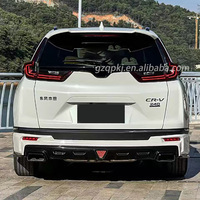 Kit carrosserie pour pare-chocs Honda CRV 2021, version DJ, lèvre avant, jupe latérale, lèvre arrière
