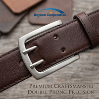 Boucle de ceinture double ardillon en alliage de zinc de 30 mm de qualité supérieure, robuste, en métal, pour la maroquinerie, vente en gros, OEM, ODM