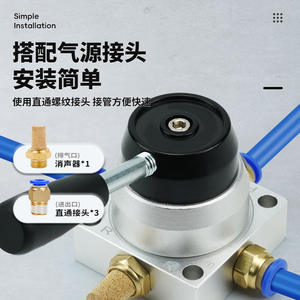 วาล์วควบคุมกระบอกลมแบบนิวเมติก K34R6-8D/L/A/S สวิตช์ควบคุมการย้อนกลับแบบแมนนวล วาล์วควบคุมแบบคันโยกสองตำแหน่งสี่ทาง - Product Image 4