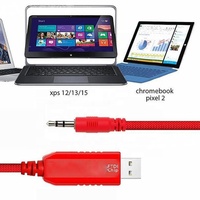 1.8m APC 940-0299 RS232 Ftdi Usb Uart 3.3v Ttl à 2.5mm stéréo 1/4 Mini câble de prise audio pour glucomètres câble de téléchargement de données
