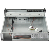 Châssis de serveur industriel rackable 2U MACASe K245DF d'occasion avec alimentation redondante, support carte mère ATX, 7 emplacements PCIe, 5x3.5/6x2.5 HDD pour DVR