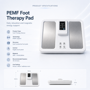 Vente en gros - Meilleure vente : Masseur de pieds enfichable P100 en acier inoxydable et plastique ABS, avec fonction chauffante et massage, respectueux de l'environnement, blanc, CE/RoHS - Product Image 2