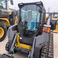 Exportbereiter TV10 4,75T 0,47m³ Mini-Raupenlader für Landschaftsbau-Mulchverteilung und Gartenboden-Transport auf Baustellen