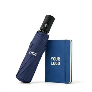 Factory Wholesale Custom Business Gift <b>Umbrella</b> With Logo Printing Windproof <b>Automatic</b> Manual Rain <b>Umbrella</b> - Product Image 1